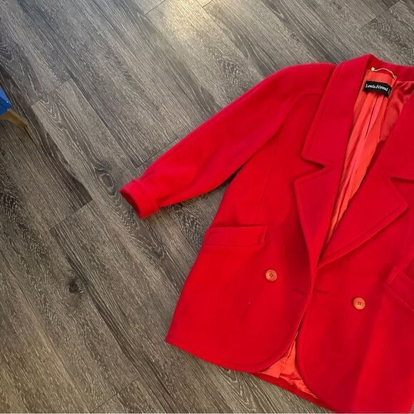 Louis Feraud vintage red jacket - Picture 3 of 12